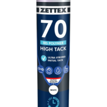 Zettex MS70 High Tack Zwart 290ml